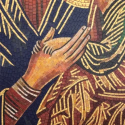 Mozaika - Matka Boża Nieustającej Pomocy 100 x 140 cm